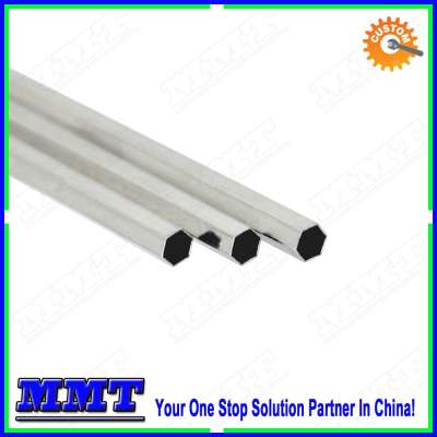 small zize of thin wall 0.1mm aluminium 3003 hexagonal tube